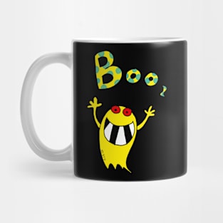 spooky Halloween ghost Mug